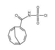 (bicyclo[4.4.1]undeca-1(10),2,4,6,8-pentaene-2-carbonyl)sulfamoyl chloride结构式