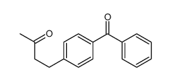 4-(4-benzoylphenyl)butan-2-one结构式