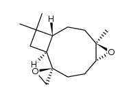 (2R,5R,6R)-2,12:5,6-diepoxycaryophyllane结构式