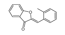 2-[(2-methylphenyl)methylidene]-1-benzofuran-3-one结构式