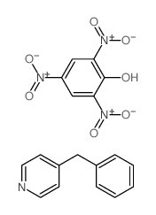 4-benzylpyridine; 2,4,6-trinitrophenol picture