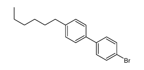 4-Bromo-4'-hexylbiphenyl Structure