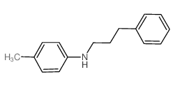4-甲基-N-(3-苯基丙基)苯胺结构式