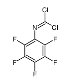 1,1-dichloro-N-(2,3,4,5,6-pentafluorophenyl)methanimine结构式