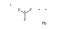 trimethyl(trifluoromethyl)plumbane Structure