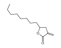 3-methylidene-5-octyloxolan-2-one结构式