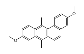 3,9-dimethoxy-7,12-dimethylbenz[a]anthracene Structure