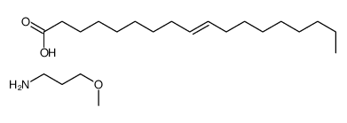 oleic acid, compound with 3-methoxypropylamine (1:1) Structure