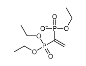 1-diethoxyphosphorylethenyl(ethoxy)phosphinate结构式