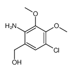 (2-amino-5-chloro-3,4-dimethoxyphenyl)methanol结构式