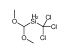 dimethoxymethyl(trichloromethyl)silane Structure