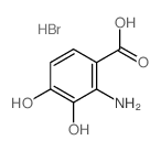 2-amino-3,4-dihydroxy-benzoic acid structure