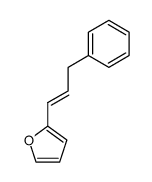(E)-1-(2-furylphenyl)-3-phenylpropene Structure