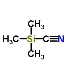 Trimethylsilyl cyanide structure