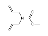 N-(carbomethoxy)-N,N-diallylamine结构式
