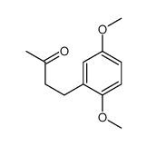 4-(2,5-二甲氧基苯基)-2-丁酮结构式