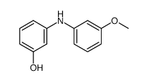 3-(3-methoxyphenylamino)phenol结构式