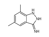 5,7-dimethyl-1H-indazol-3-amine Structure
