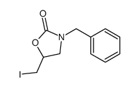 3-benzyl-5-(iodomethyl)-1,3-oxazolidin-2-one结构式