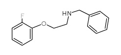 N-benzyl-2-(2-fluorophenoxy)ethanamine结构式