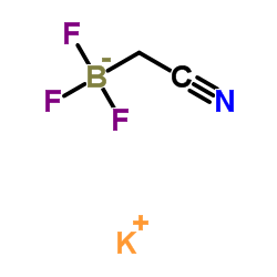 钾(氰甲基)三硼酸丁酯结构式