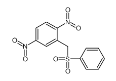 2-(benzenesulfonylmethyl)-1,4-dinitrobenzene Structure