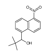 2,2-dimethyl-1-(5'-nitro-1'-naphthyl)-1-propanol Structure