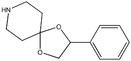 2-phenyl-1,4-dioxa-8-azaspiro[4.5]decane结构式