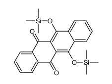 6,11-bis(trimethylsilyloxy)tetracene-5,12-dione结构式