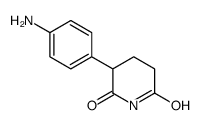 3-(4-氨基苯基)哌啶-2,6-二酮结构式