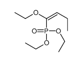 1-diethoxyphosphoryl-1-ethoxybut-1-ene结构式