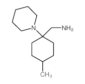 C-(4-Methyl-1-piperidin-1-yl-cyclohexyl)-methylamine Structure