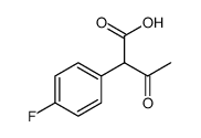 [acetyl(4-fluorophenyl)]acetic acid结构式