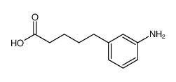 5-(3-aminophenyl)pentanoic acid结构式