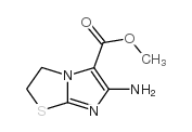 methyl 6-amino-2,3-dihydroimidazo[2,1-b][1,3]thiazole-5-carboxylate结构式