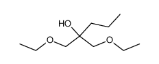 1-ethoxy-2-ethoxymethyl-pentan-2-ol Structure