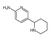 (±)-5-(piperidin-2-yl)pyridin-2-amine Structure