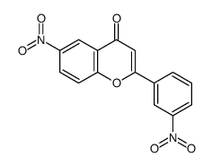 3',6-dinitroflavone Structure