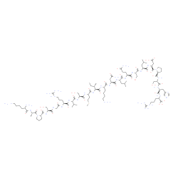 Cholecystokinin-33 (1-21) (porcine)结构式