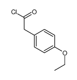 (4-Ethoxyphenyl)acetyl chloride Structure
