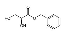 benzyl (S)-2,3-dihydroxypropionate结构式