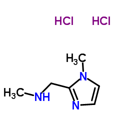 N-Methyl-1-(1-methyl-1H-imidazol-2-yl)methanamine dihydrochloride Structure