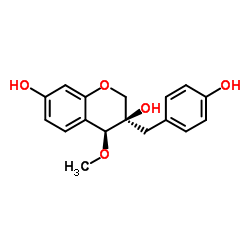 3'-Deoxy-4-O-methylsappanol结构式