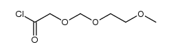 2-((2-methoxyethoxy)methoxy)acetyl chloride结构式
