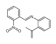 1-(2-nitrophenyl)-N-(2-prop-1-en-2-ylphenyl)methanimine Structure