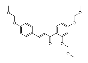 2',4,4'-tris(methoxymethoxy)chalcone Structure