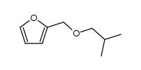 furfuryl-isobutyl ether Structure