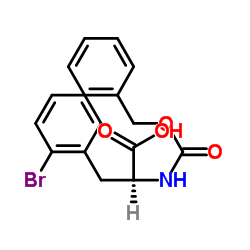 Cbz-2-Bromo-L-Phenylalanine结构式