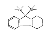 1,2,3,4-tetrahydro-9,9-bis(trimethylsilyl)fluorene结构式