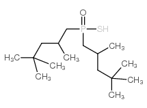 diisooctylthiophosphinic acid Structure